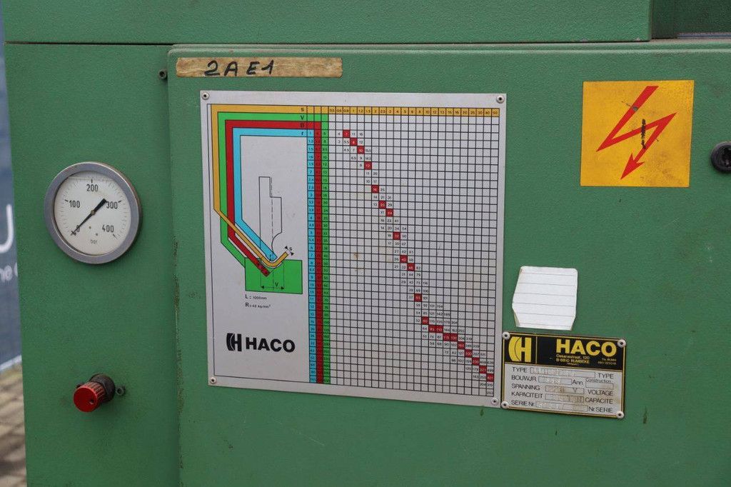 Abkantpresse Haco PPH30135 elektrisch 135 t 1989