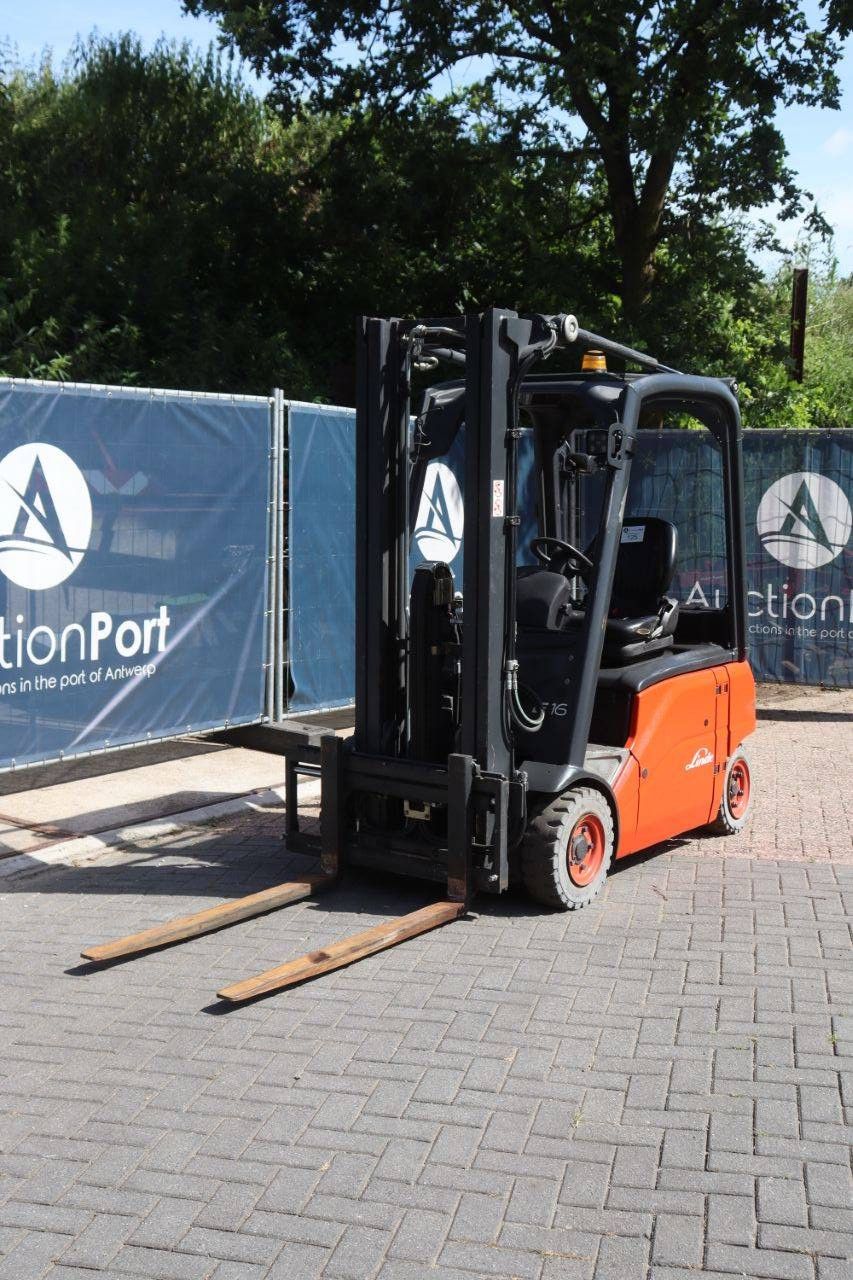 Linde E16P-01 Elektrogabelstapler 1600 kg 2014