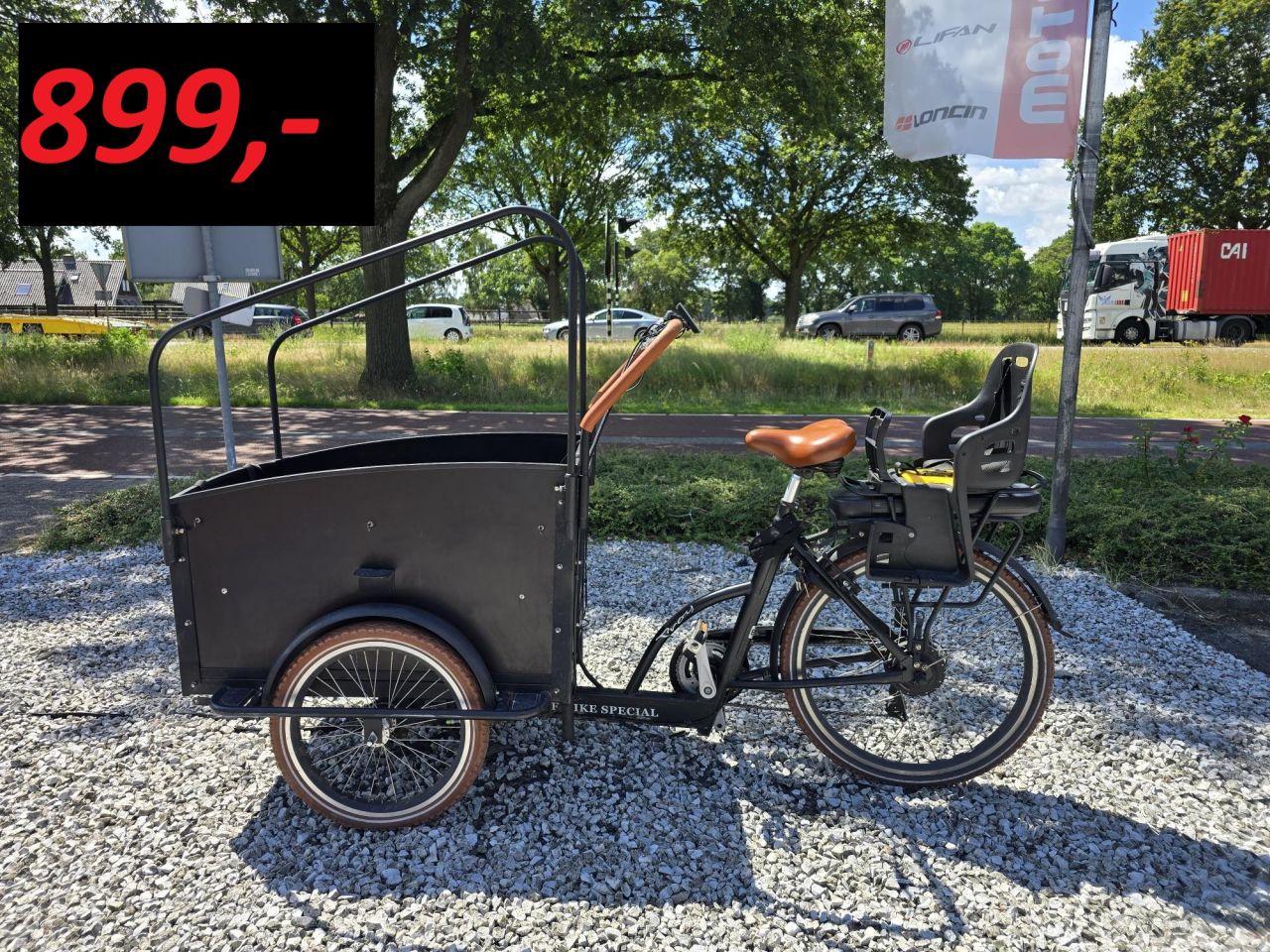 Bakfiets elektrische bakfiets cargobike hondenbakfiets ebike