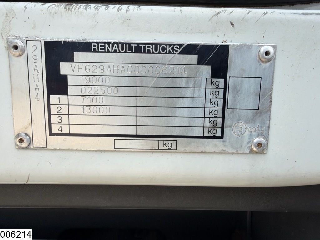 Renault Premium 270 Dxi EURO 5, 14420 Liter, 4 Comp, Manual