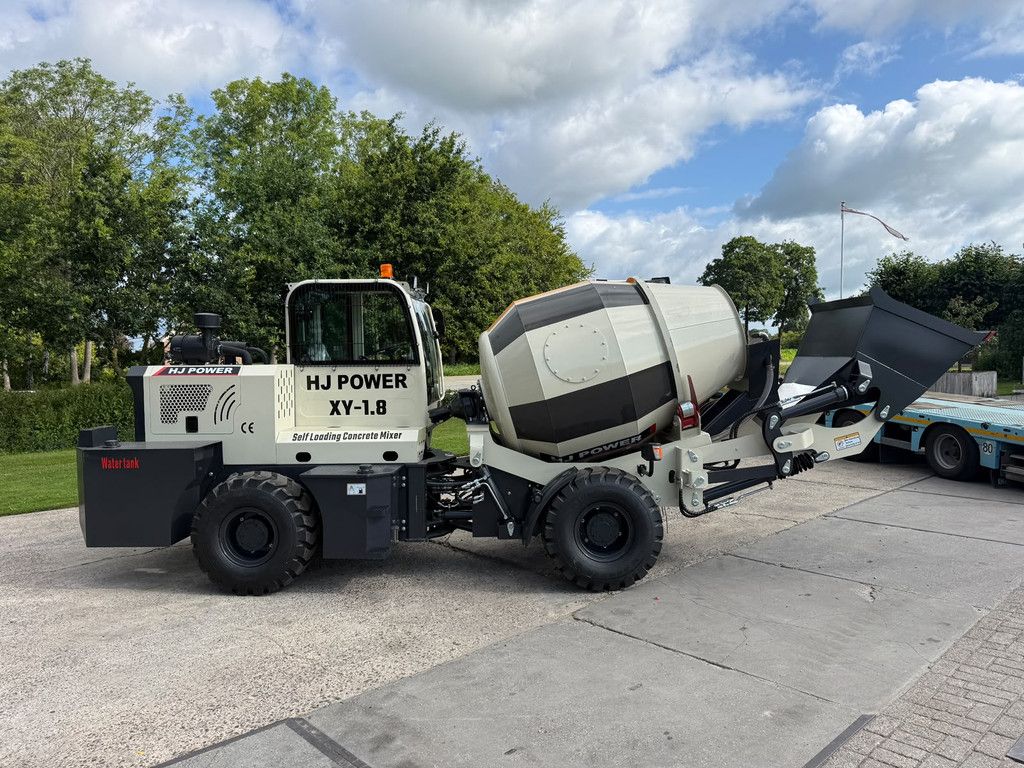 HJ Power Beton molen HJ power XY 1.8 Self loading concrete mixer NIEUW