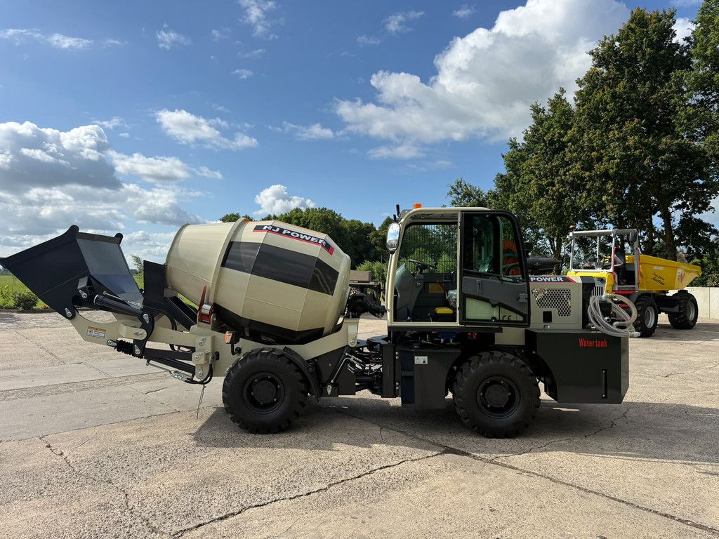 HJ Power Beton molen HJ power XY 1.8 Self loading concrete mixer NIEUW