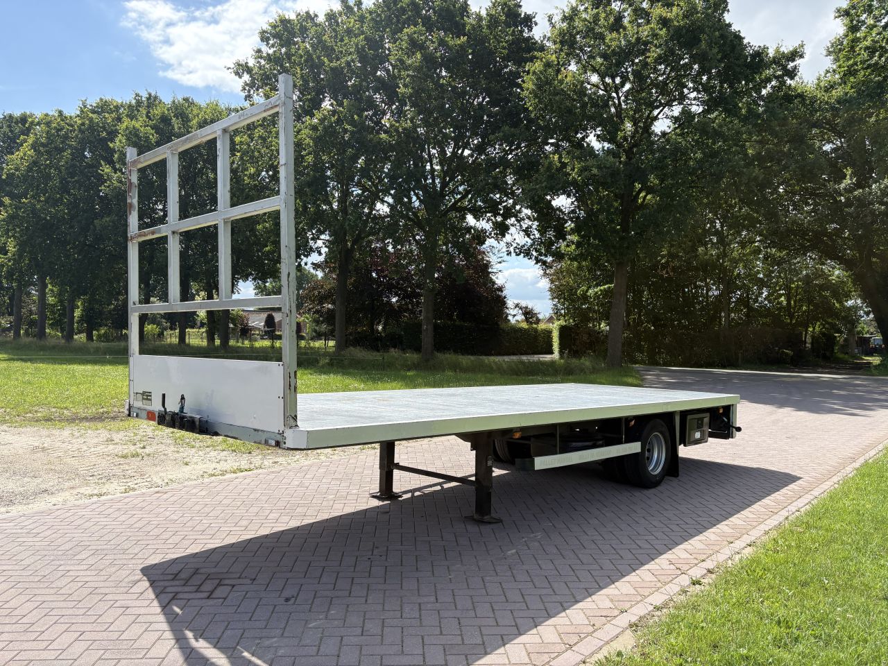 Veldhuizen platform BE oplegger 7.5 TON