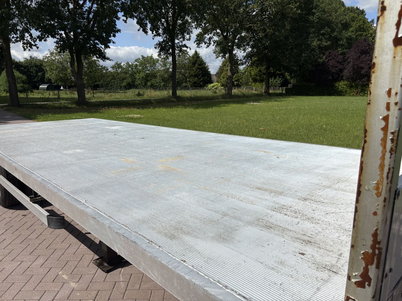 Veldhuizen platform BE oplegger 7.5 TON