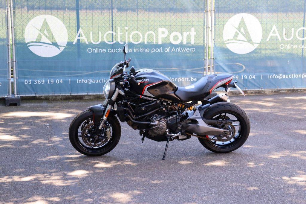 Ducati Monster 821 Petrol 2020 Motorcycle (Margin)