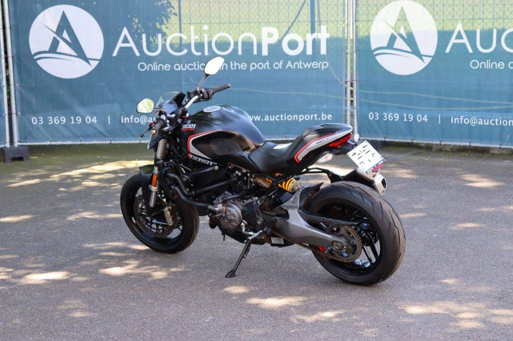 Ducati Monster 821 Petrol 2020 Motorcycle (Margin)