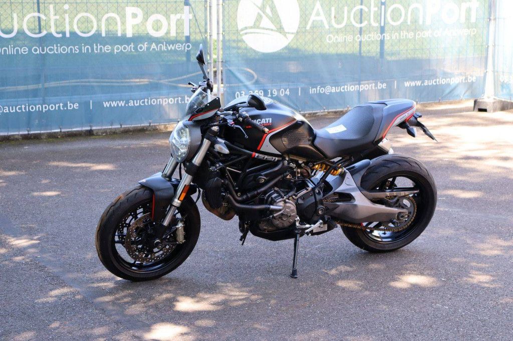 Ducati Monster 821 Petrol 2020 Motorcycle (Margin)
