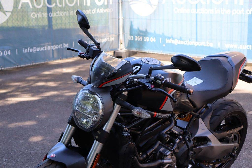 Ducati Monster 821 Petrol 2020 Motorcycle (Margin)