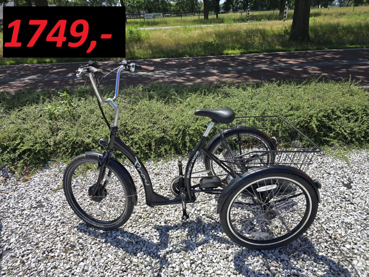 Elektrische driewielers van raam pfautec ebike senioren fiets