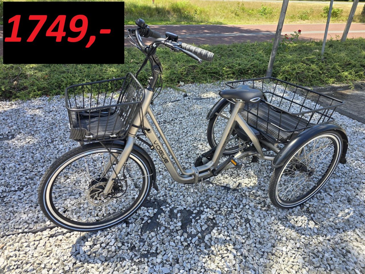 Elektrische driewielers van raam pfautec ebike senioren fiets