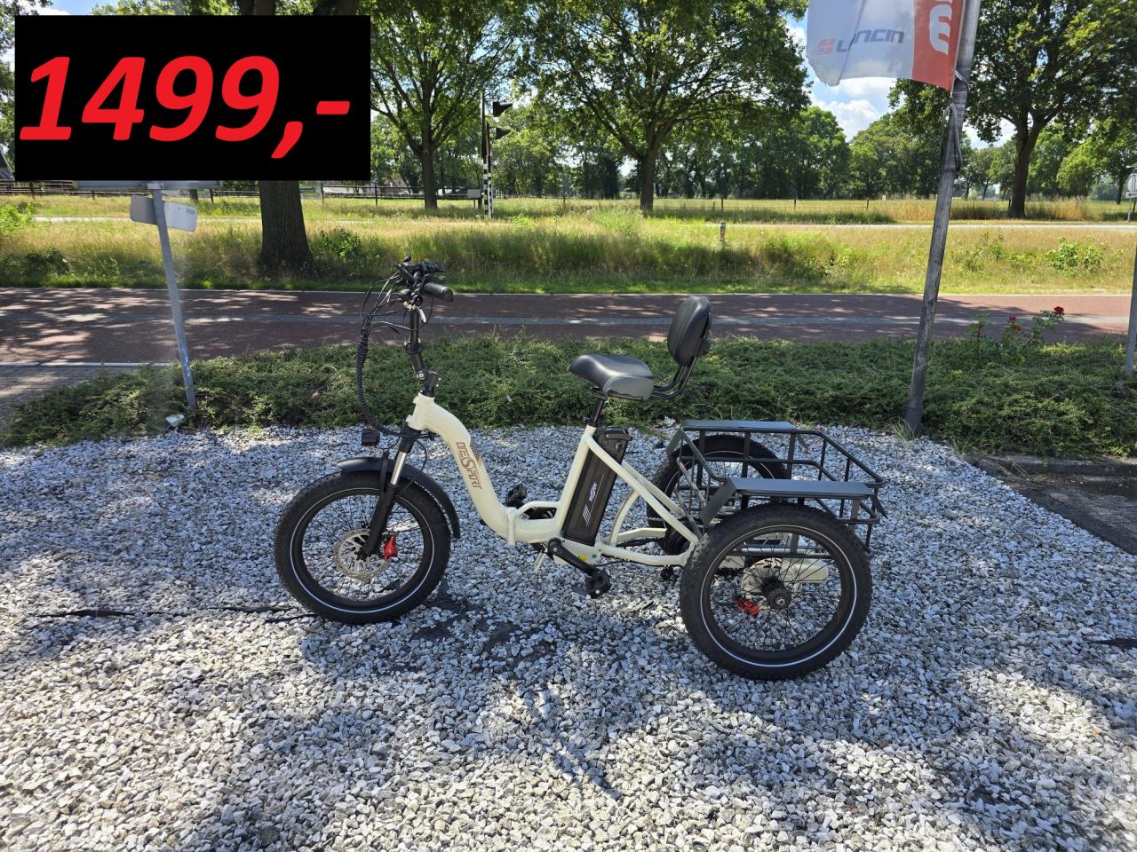Elektrische driewielers van raam pfautec ebike senioren fiets