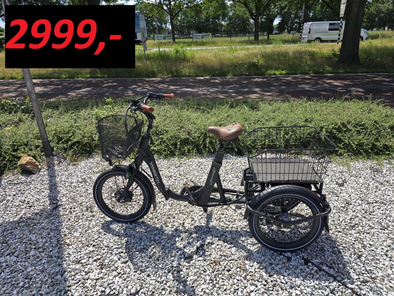 Elektrische driewielers van raam pfautec ebike senioren fiets