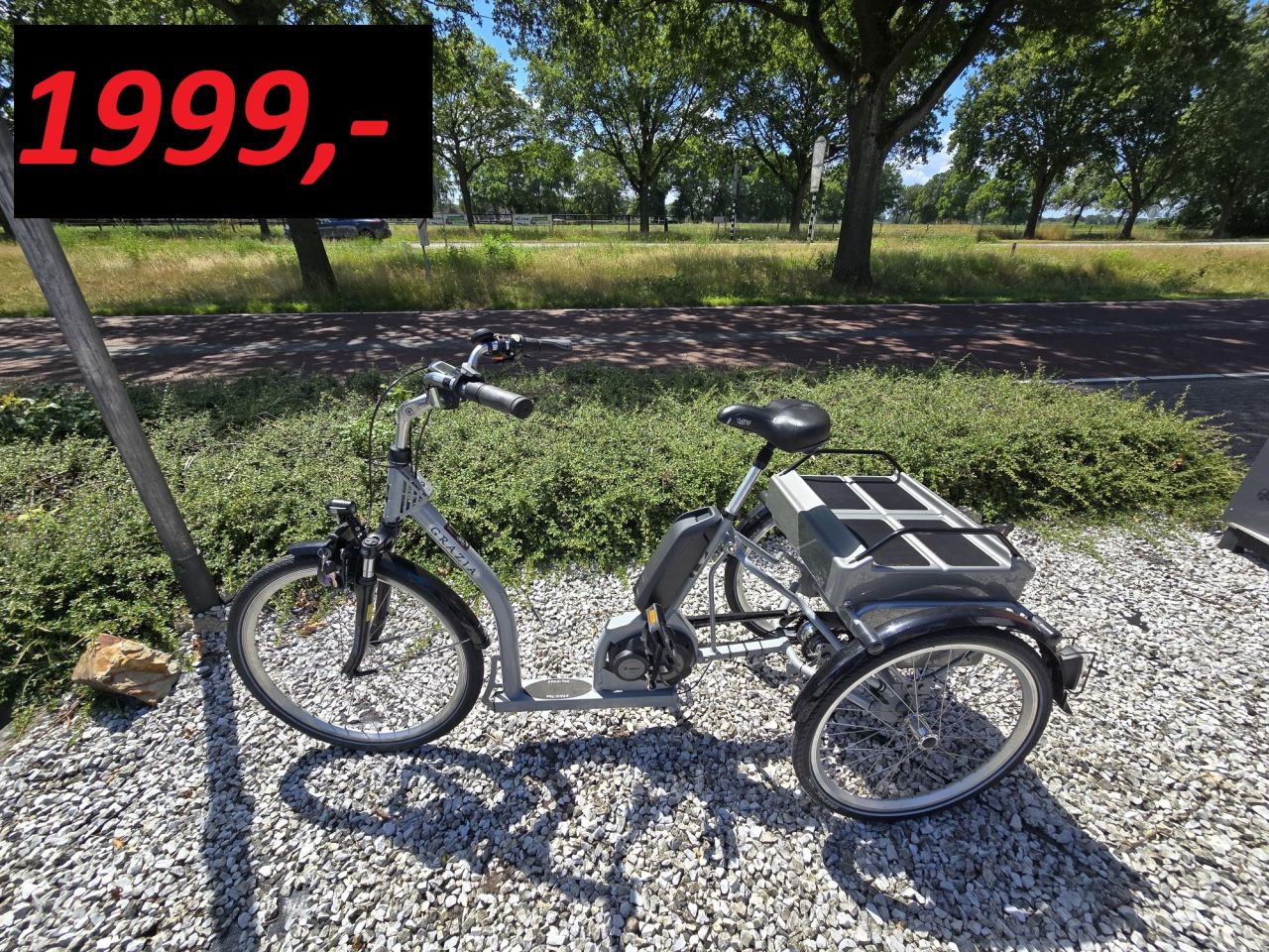 Elektrische driewielers van raam pfautec ebike senioren fiets