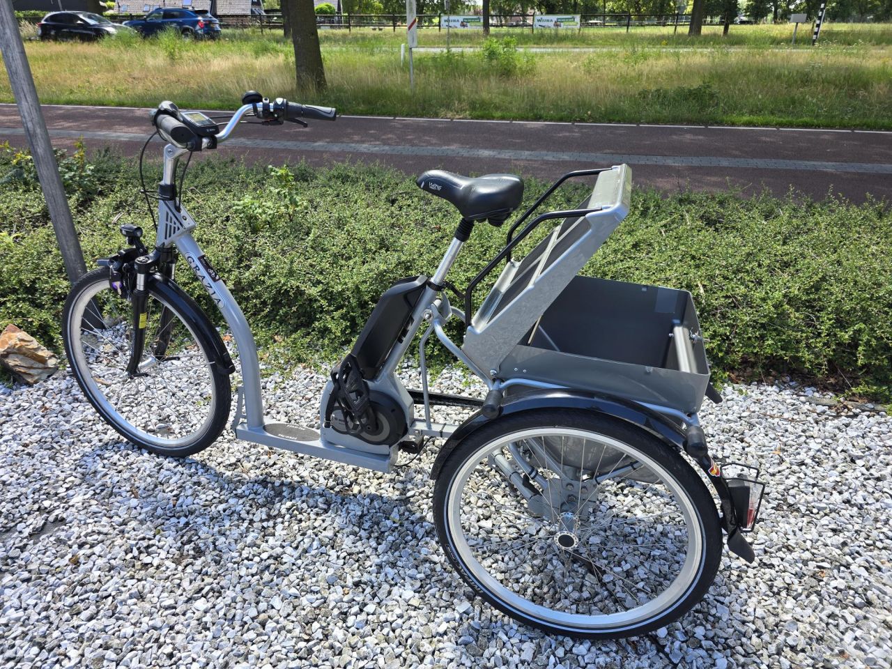 Elektrische driewielers van raam pfautec ebike senioren fiets