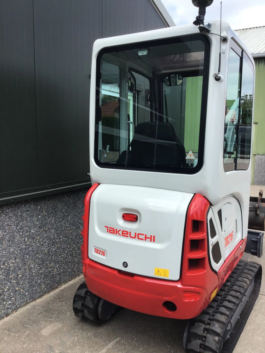 Takeuchi TB216 Verkocht