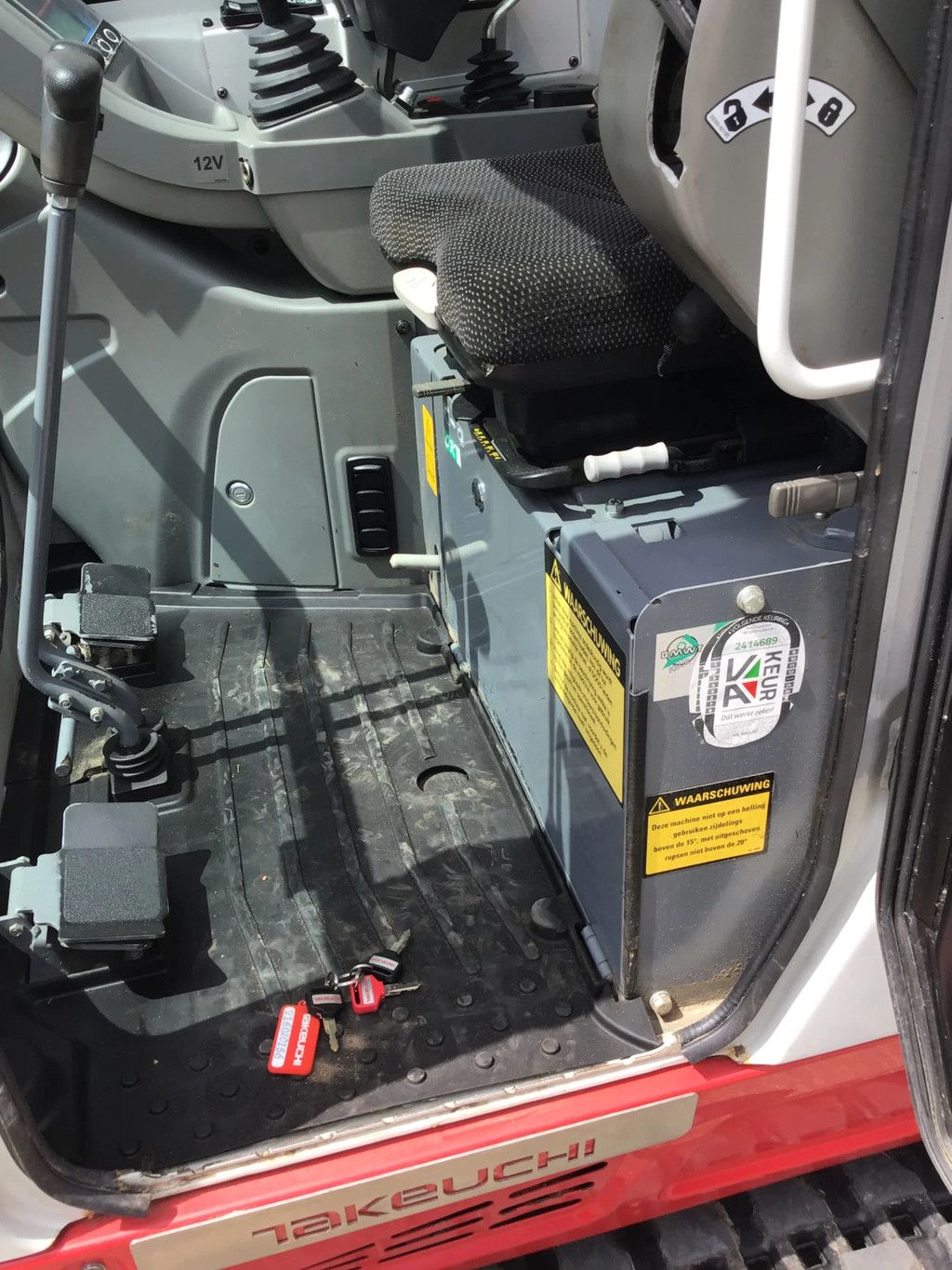 Takeuchi TB216 Verkocht