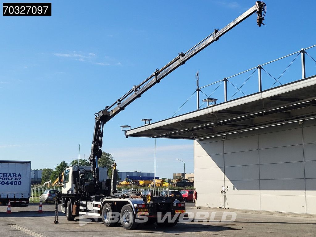 Ginaf CF X 3232 S 6X4 NL-truck APK HIAB 166 E-5 Hipro Kran Crane + XR26S59 Hooklift Euro 5