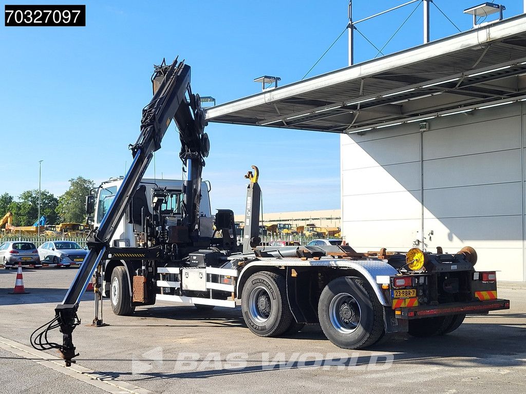 Ginaf CF X 3232 S 6X4 NL-truck APK HIAB 166 E-5 Hipro Kran Crane + XR26S59 Hooklift Euro 5