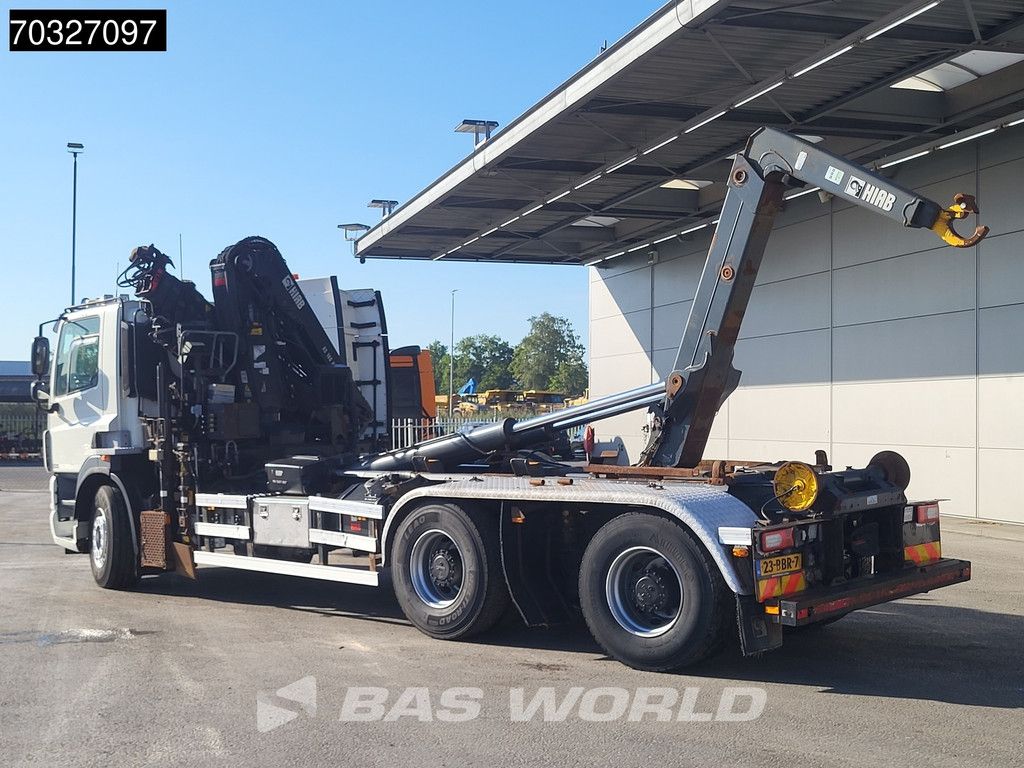 Ginaf CF X 3232 S 6X4 NL-truck APK HIAB 166 E-5 Hipro Kran Crane + XR26S59 Hooklift Euro 5