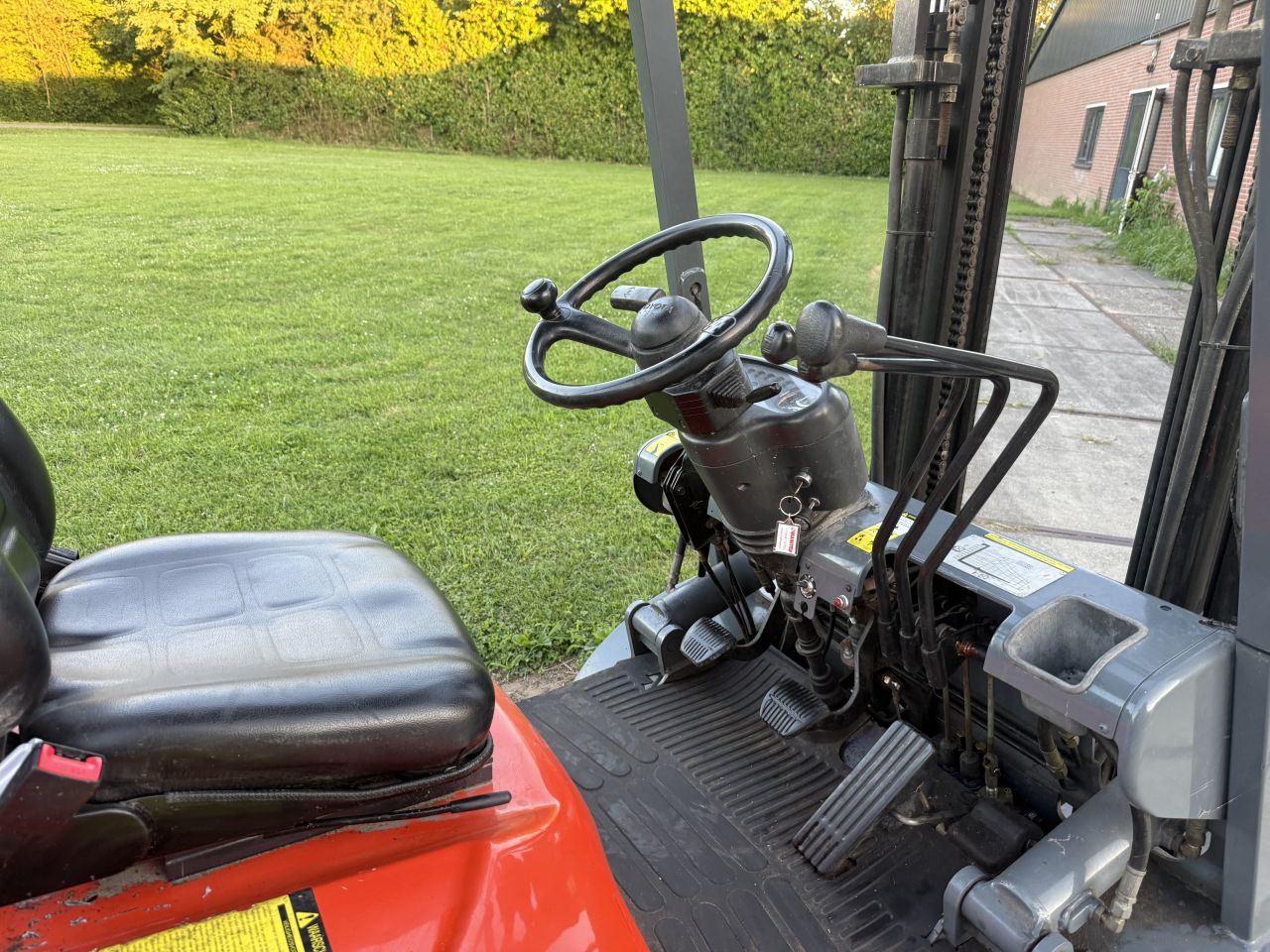 Toyota 2500KG LPG heftruck Sideshift verlichting 6500uur