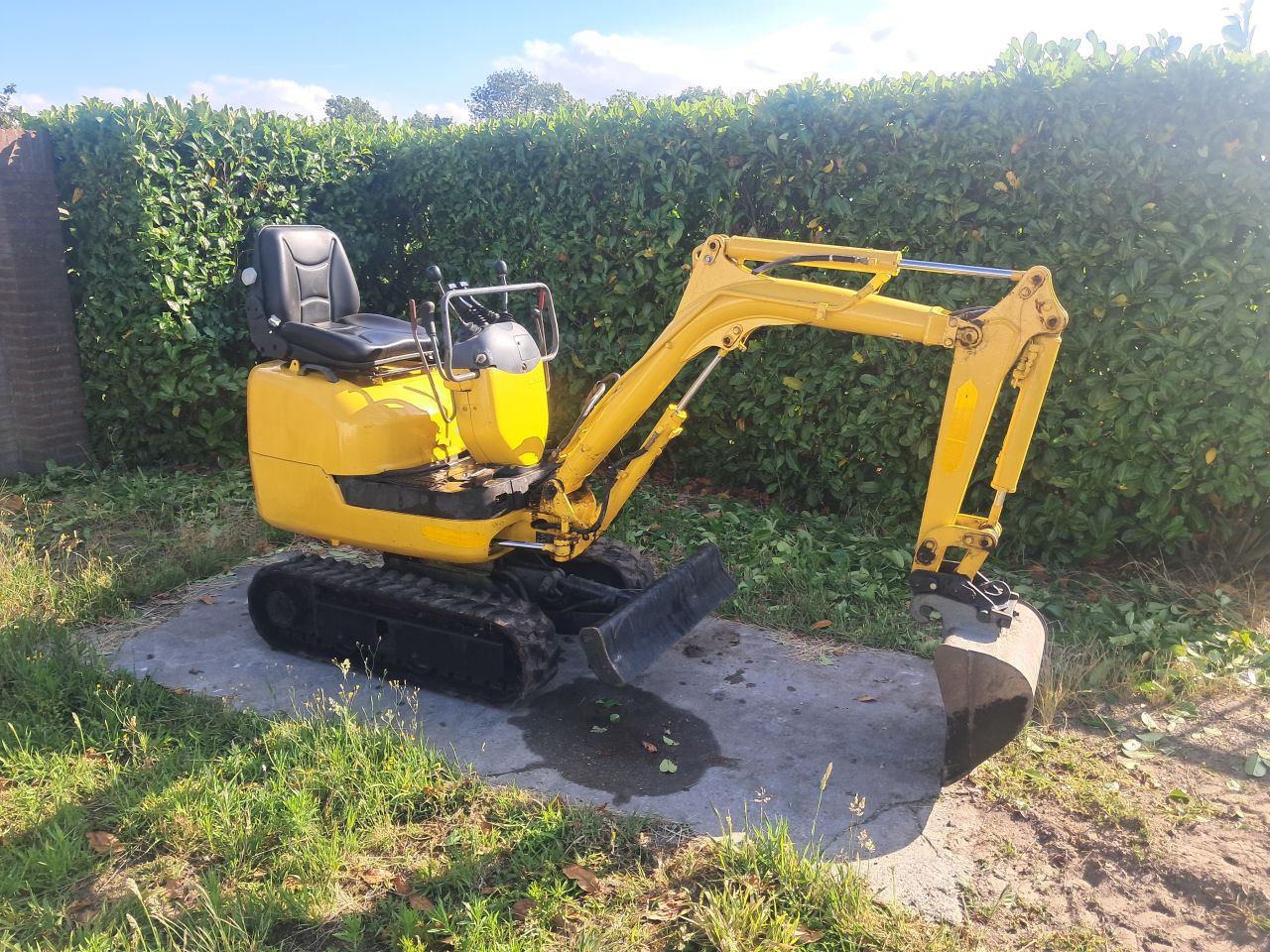 Minigraver Komatsu PC10 / MARGE / Minikraan / Graafmachine
