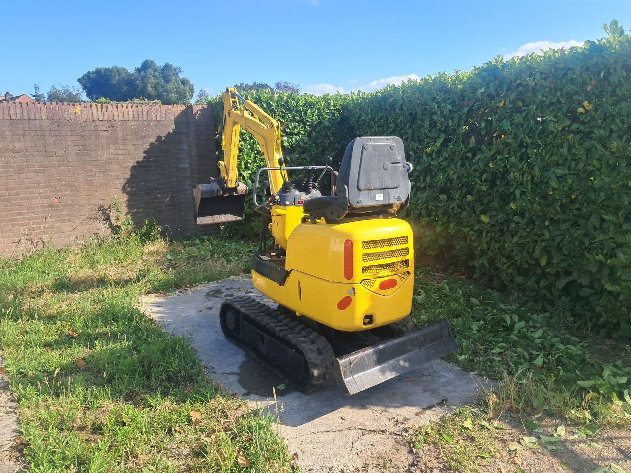 Minigraver Komatsu PC10 / MARGE / Minikraan / Graafmachine
