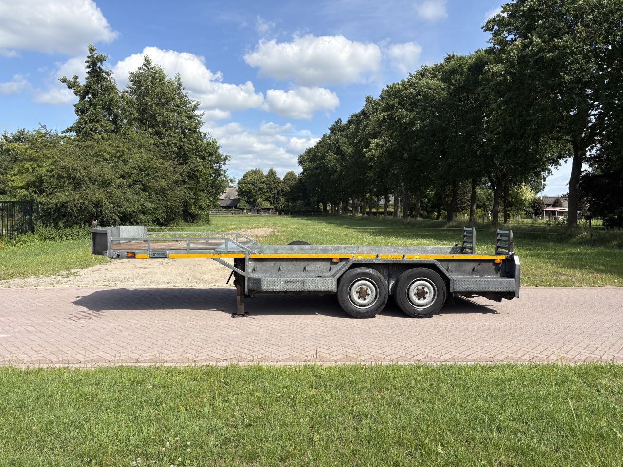 Be oplegger kuipdieplader 8 TON Veldhuizen