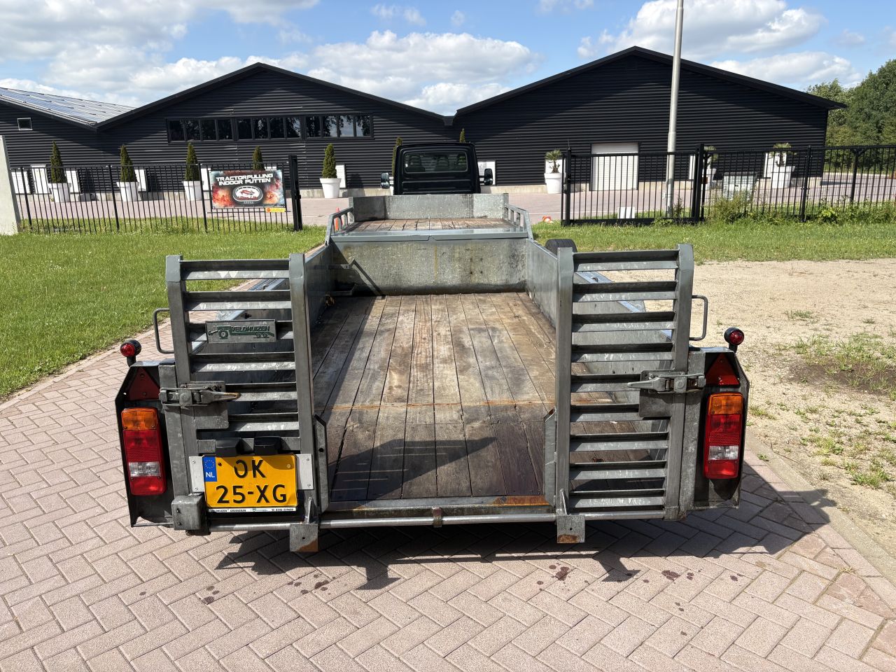 Be oplegger kuipdieplader 8 TON Veldhuizen