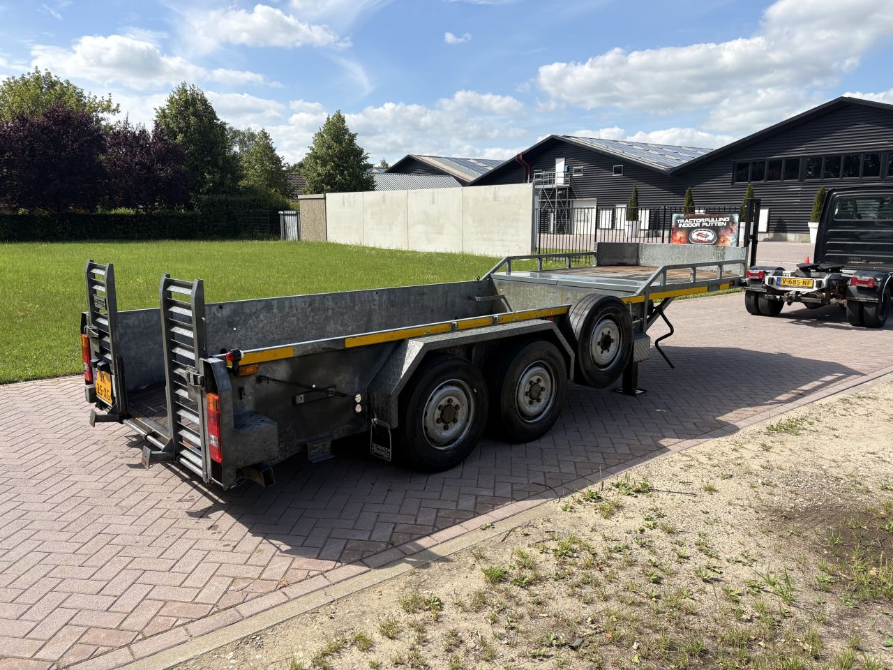 Be oplegger kuipdieplader 8 TON Veldhuizen