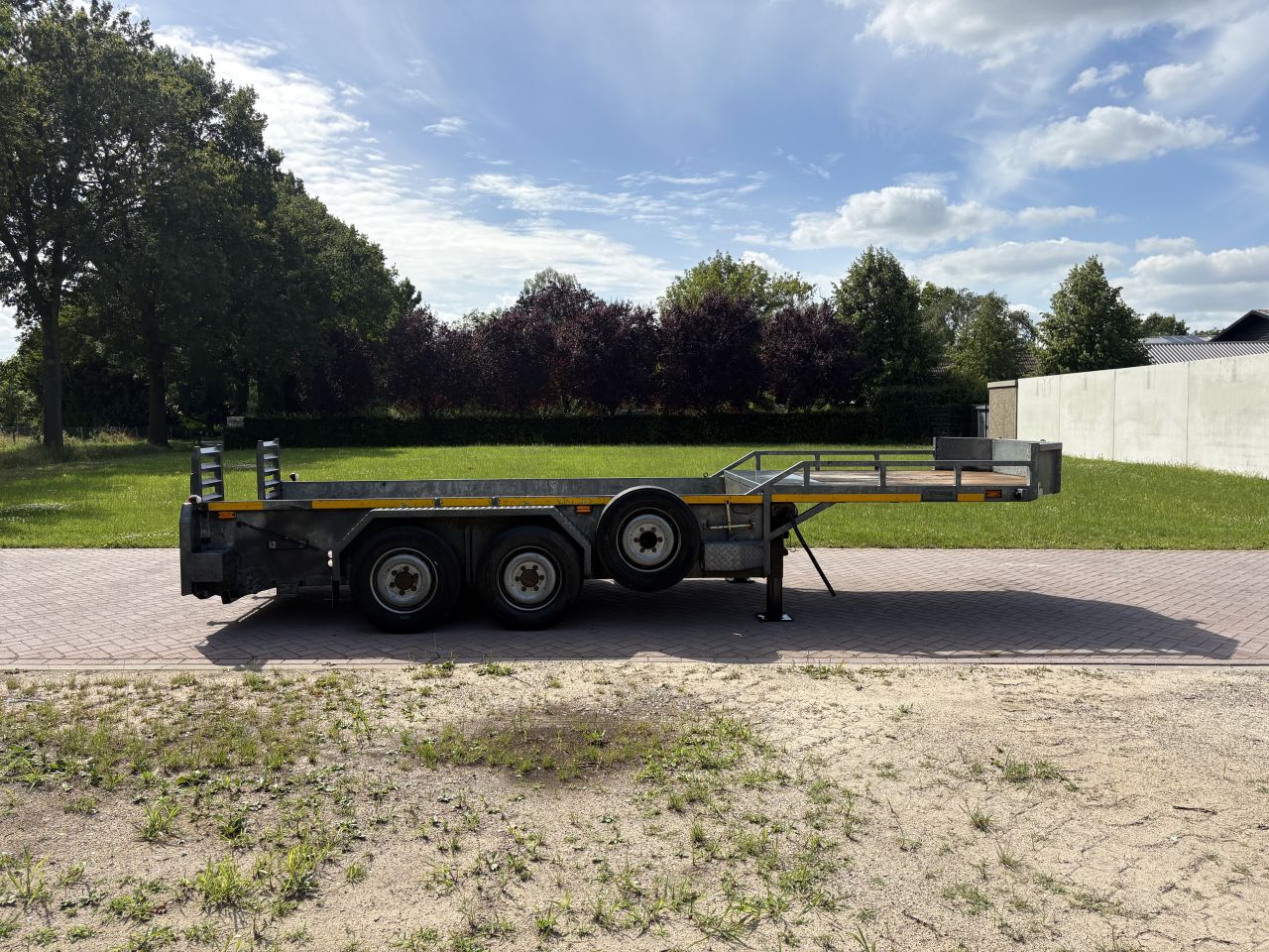 Be oplegger kuipdieplader 8 TON Veldhuizen