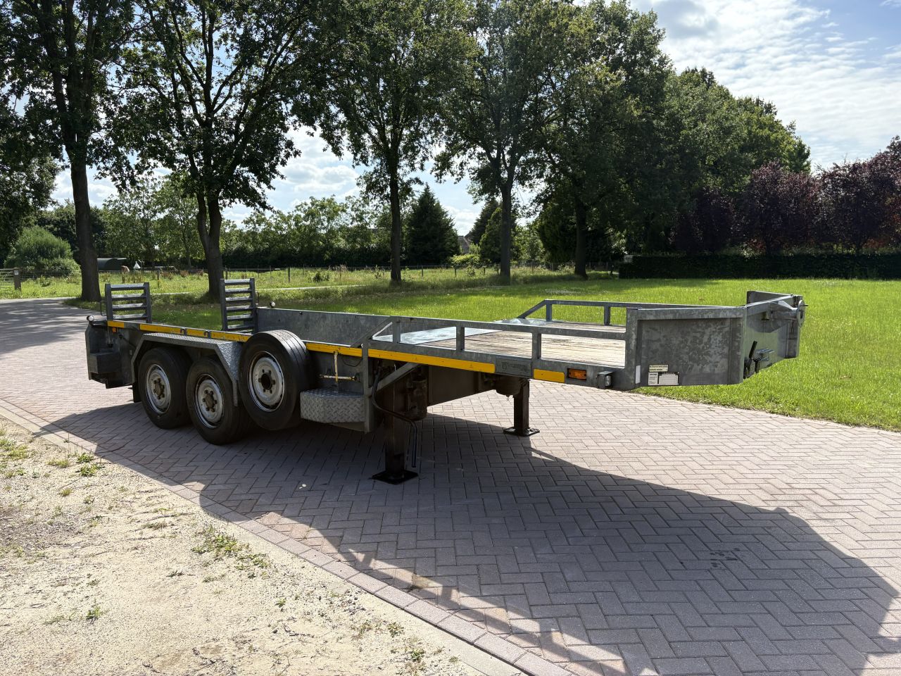 Be oplegger kuipdieplader 8 TON Veldhuizen