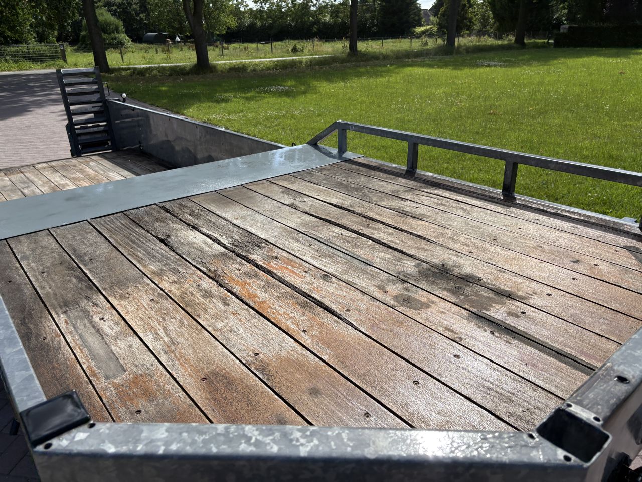 Be oplegger kuipdieplader 8 TON Veldhuizen