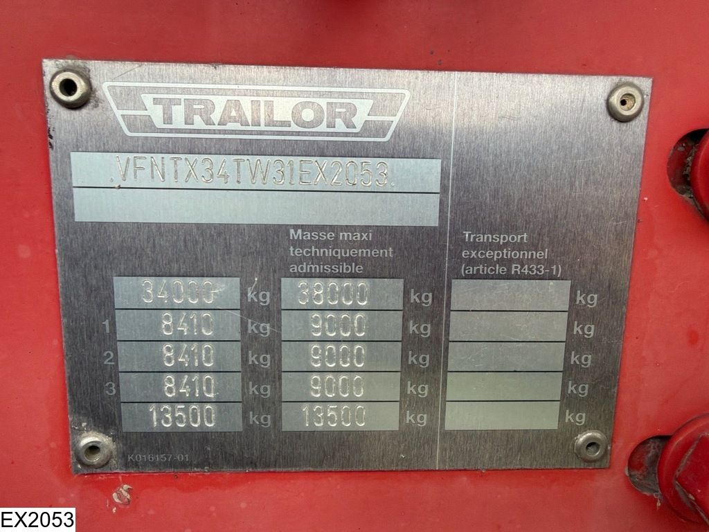 General Trailers Bitum 31.423 Liter, 1 Compartiment