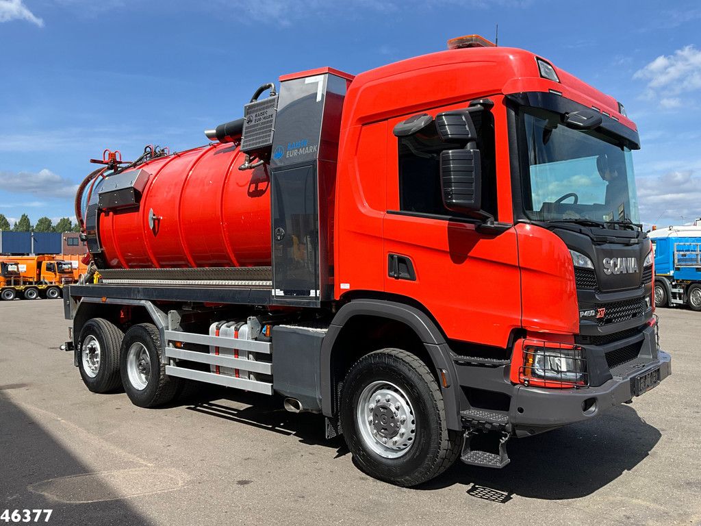 Scania P 450 XT 6x4 Euro 6 Kaiser 15m³ Vacuum/Saug