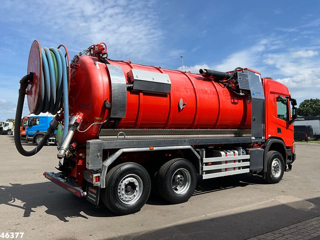 Scania P 450 XT 6x4 Euro 6 Kaiser 15m³ Vacuum/Saug