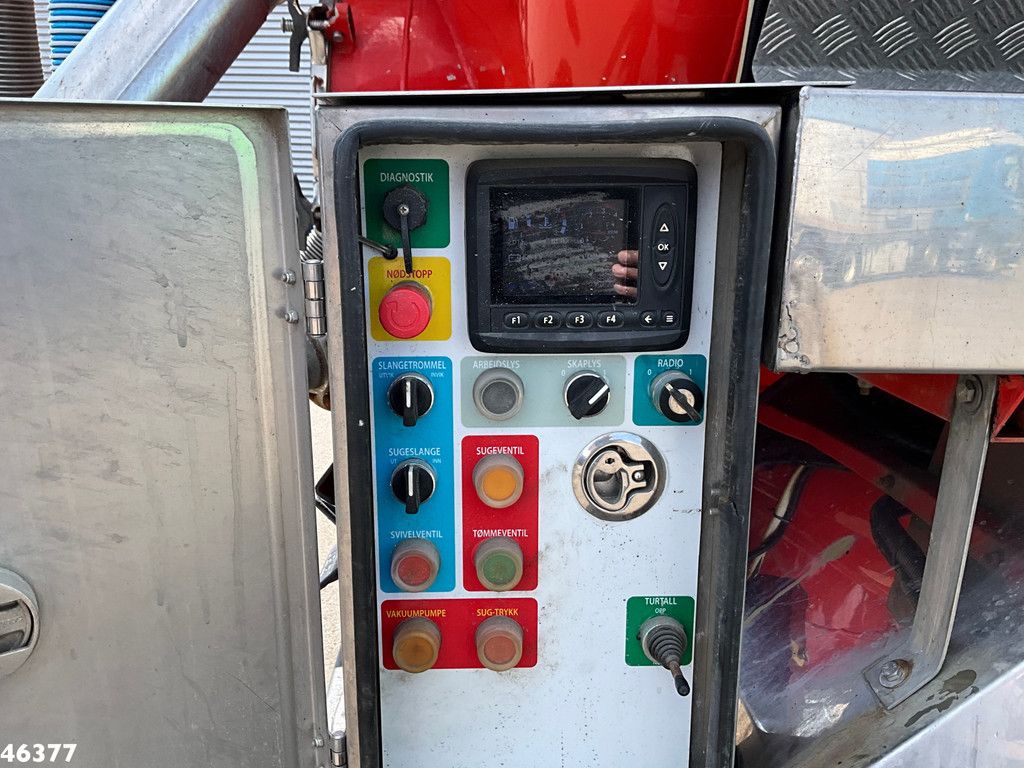 Scania P 450 XT 6x4 Euro 6 Kaiser 15m³ Vacuum/Saug