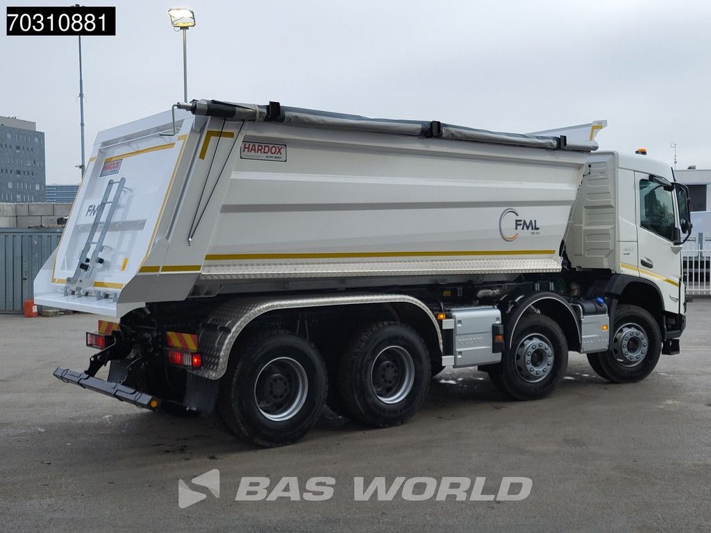 Volvo FMX 460 8X4 NEW! 13L Engine 19m3 Wielton Kipper Steelsuspension Big-Axle Automatic Euro 6