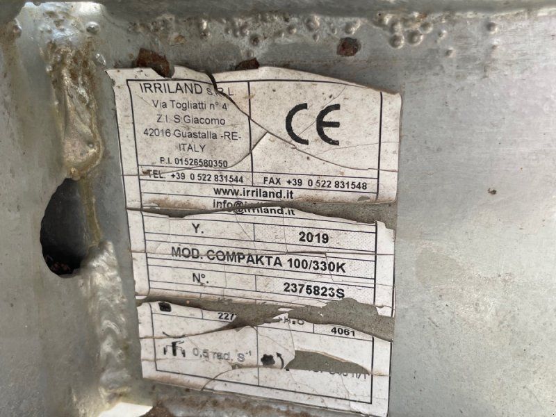 Irriland Compakta 330/100 Regenmaschine Sime Regner