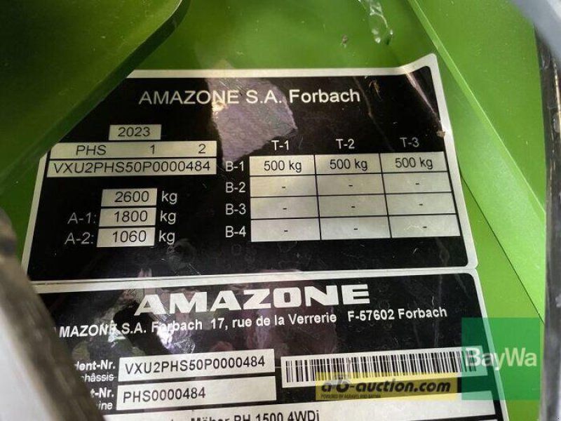 Amazone PROFIHOPPER 1500 SMARTLINE