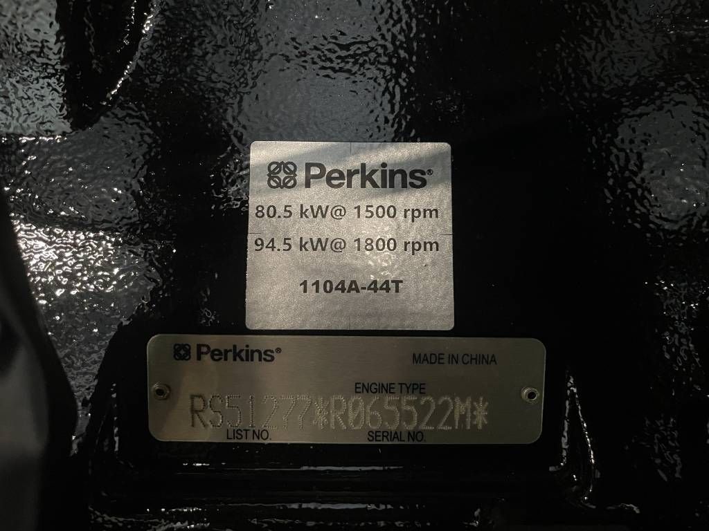 Perkins 1104A-44TG2 - 88 kVA Generator - DPX-19805