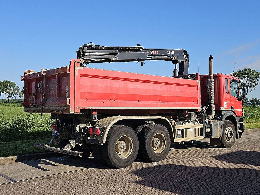 SCANIA P410 hiab xs122