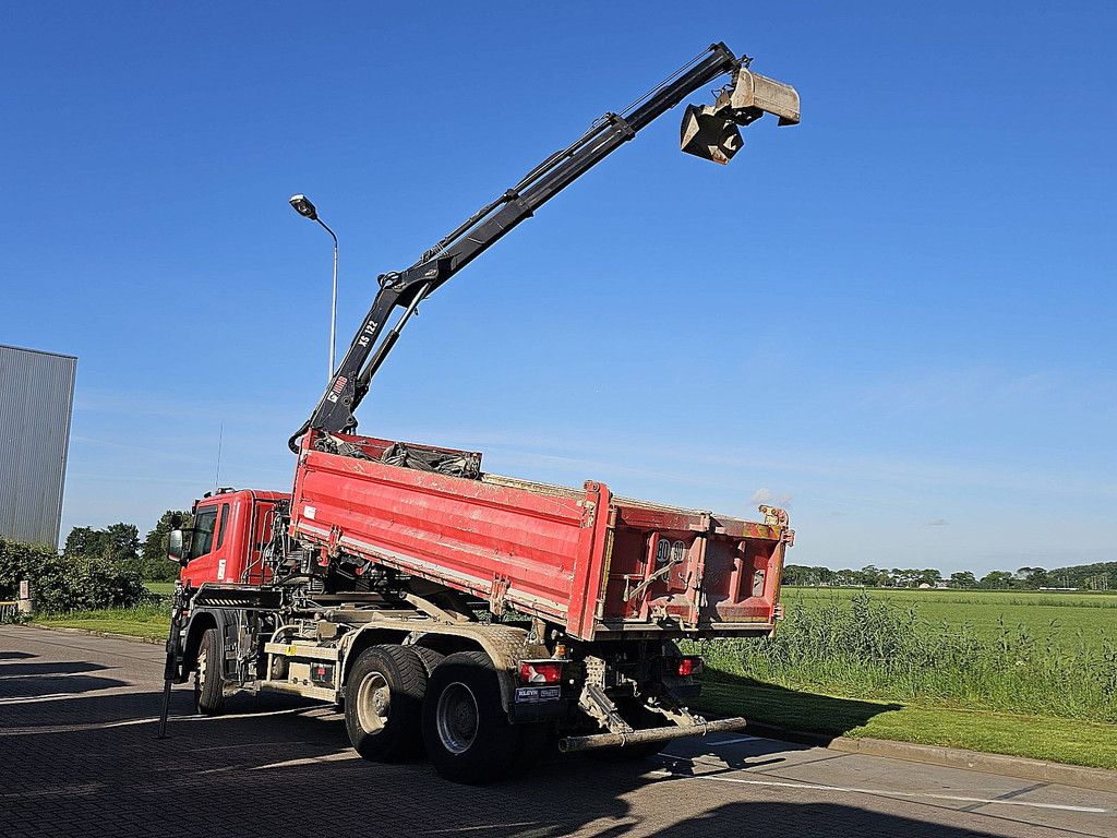 SCANIA P410 hiab xs122