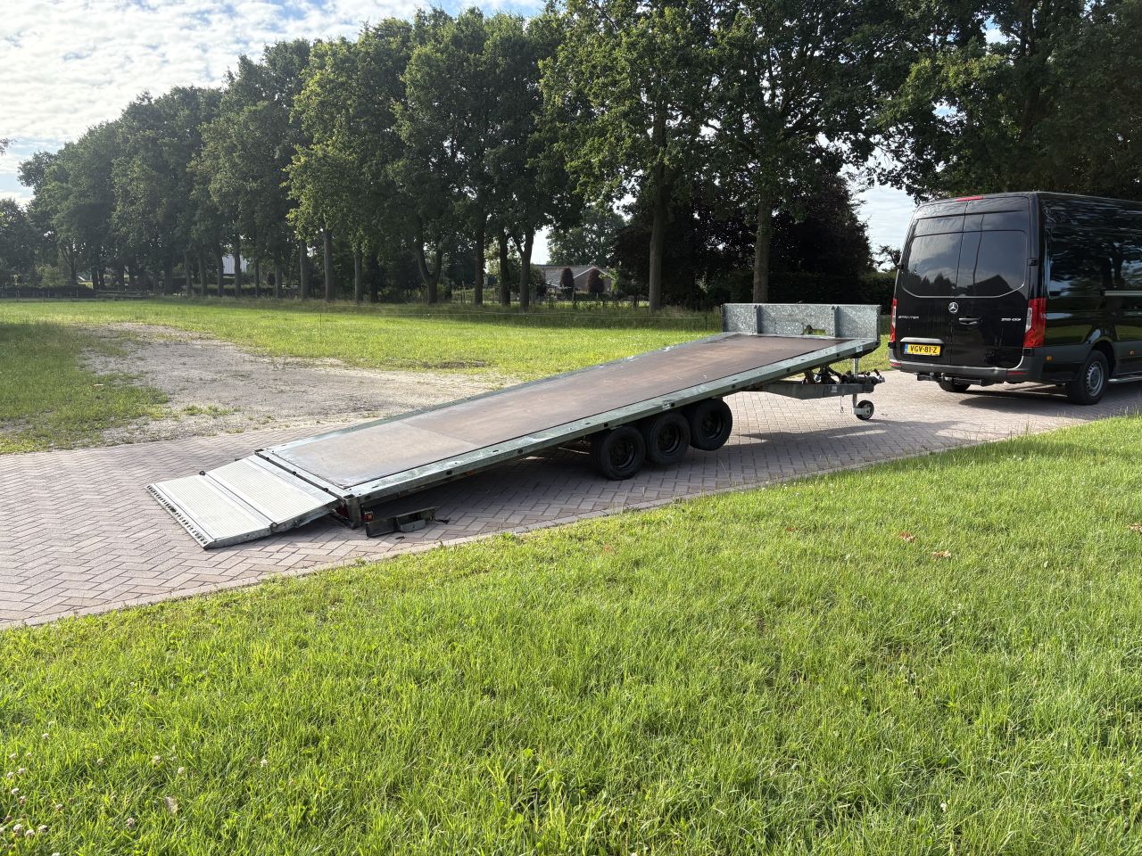 BRIAN JAMES TRAILERS Machine transporter 3500 KG
