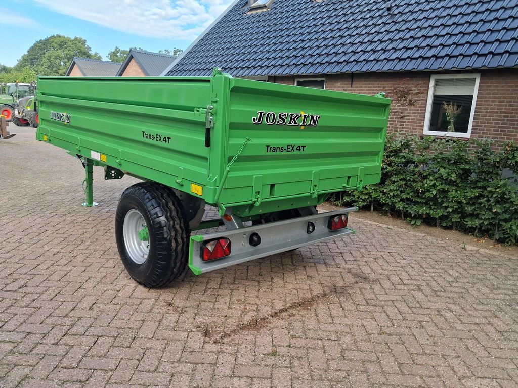 Joskin Trans x 4 ton kipper/bakkenwagen