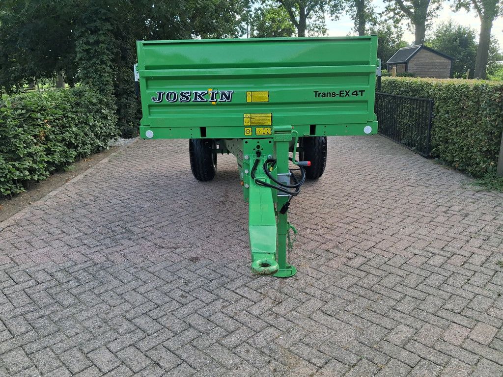 Joskin Trans x 4 ton kipper/bakkenwagen