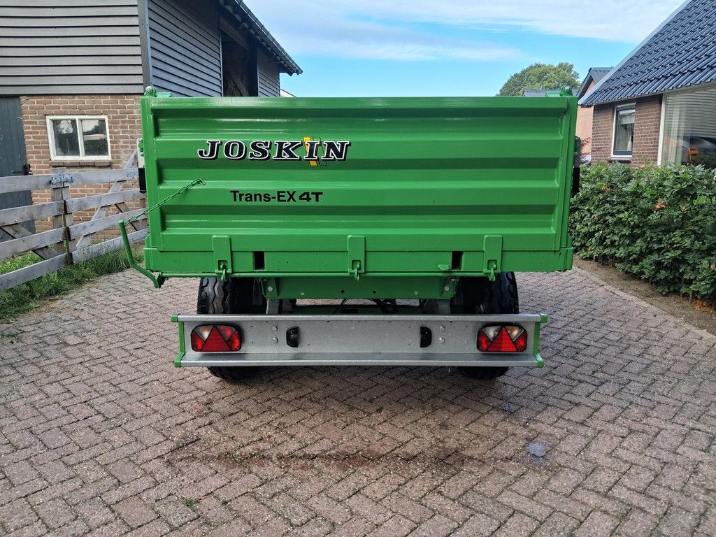 Joskin Trans x 4 ton kipper/bakkenwagen