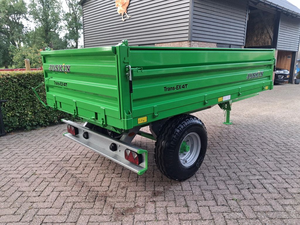 Joskin Trans x 4 ton kipper/bakkenwagen