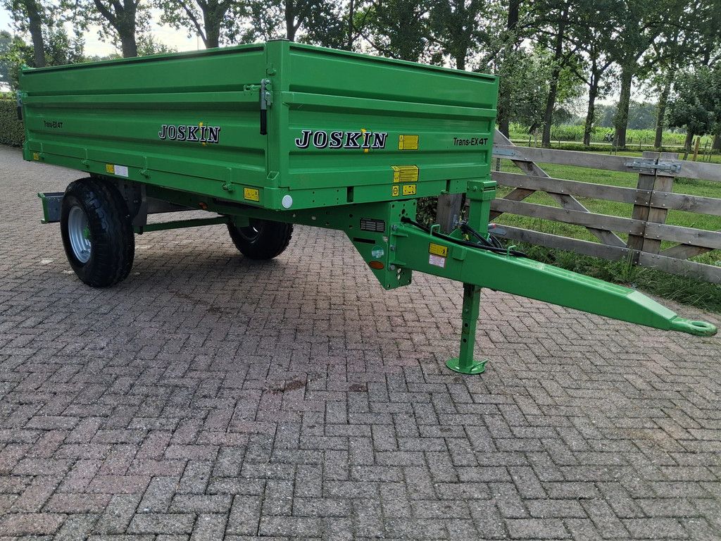 Joskin Trans x 4 ton kipper/bakkenwagen