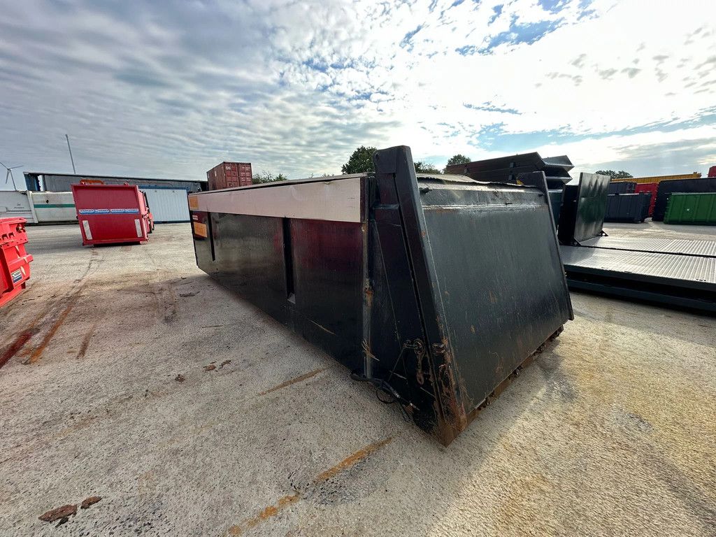 Sidalco Hydraulische kiepcontainer met aluminium kleppen