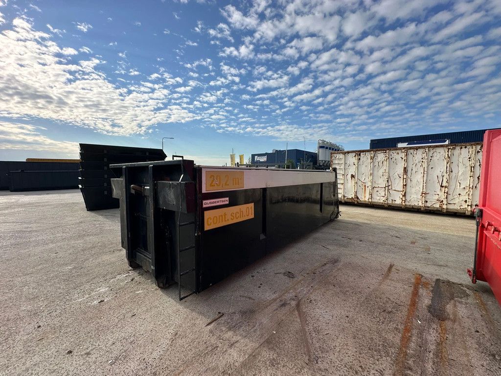 Sidalco Hydraulische kiepcontainer met aluminium kleppen